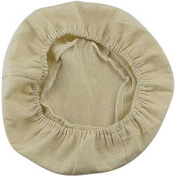 FYBTOF 9 Inch Proofing Bread Basket Cloth, Reusable Breathable Liner Cotton Flax Banneton Proofing Bread Cloth, Round Cloth Baking supplies (9 inch) Bread Proofing Baskets-3220