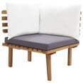 thumbnail image 6 of vidaXL Garden Corner Sofa with Cushions Solid Acacia Wood, 46673, 6 of 6