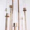 thumbnail image 3 of BalsaCircle 2 Clear 10" Open End Cylinder Glass Hurricane Candle Shades Party Events, 3 of 8