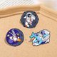 thumbnail image 3 of Set de broches Creative Astronaut Cartoon Space Whale, 3 of 3