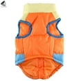 thumbnail image 4 of PULLIMORE Winter Warm Dog Jackets Waterproof Padded Zipper Dog Vest Coats Pet Clothes for Small Medium Dogs (XL, Orange + Blue), 4 of 8