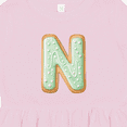 thumbnail image 4 of Inktastic Letter N Cookie Girls Toddler Dress, 4 of 5