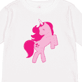 thumbnail image 4 of Inktastic Pink unicorn Girls Long Sleeve Toddler T-Shirt, 4 of 5