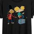 thumbnail image 3 of Hey Arnold! - HA Air Guitar - Juniors Ideal Flowy Muscle T-Shirt, 3 of 5