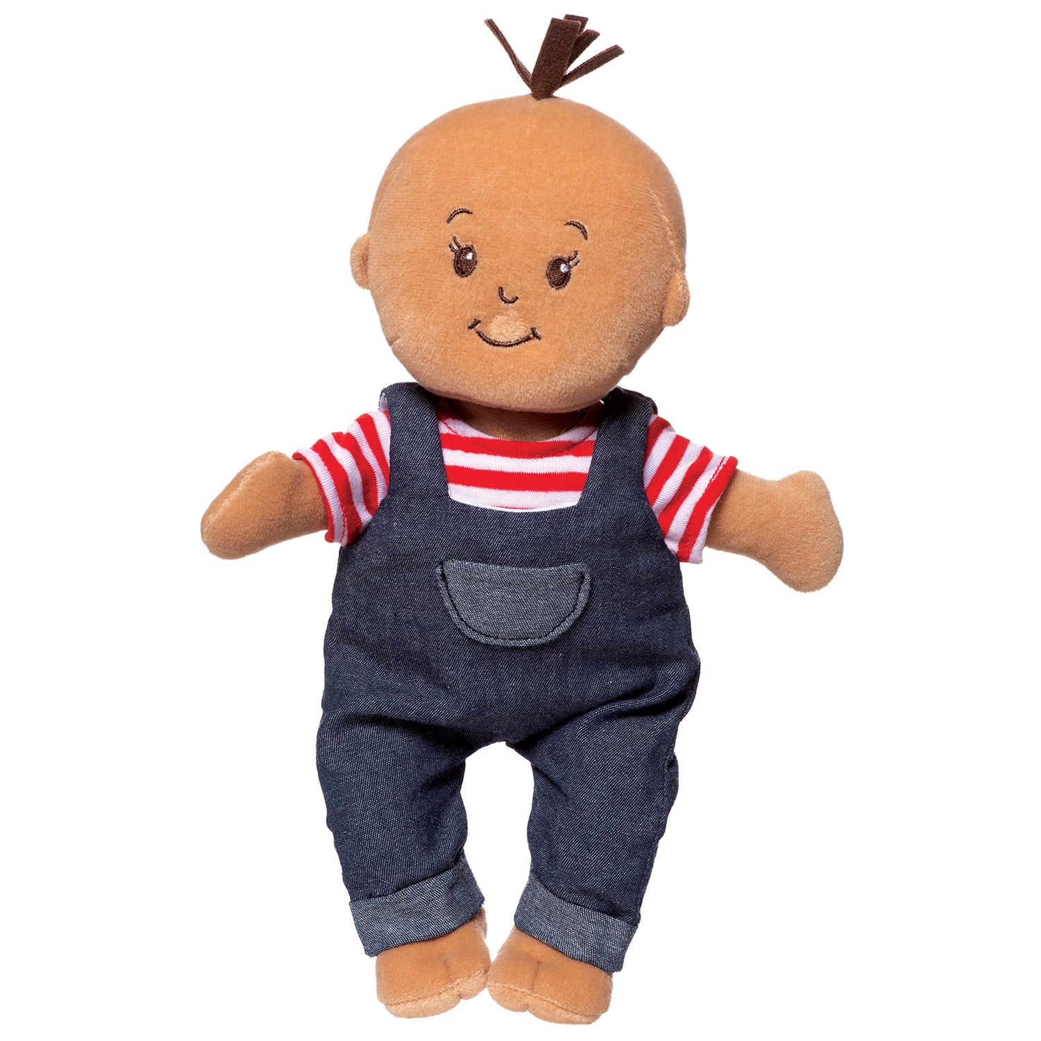Manhattan Toy Wee Baby Stella Tiny Farmer 12" Soft Toy Baby Doll Set