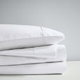 thumbnail image 2 of Beautyrest Casual 1000 Thread Count White Cotton Blend 4 Piece Sheet Sets, Full, 2 of 9