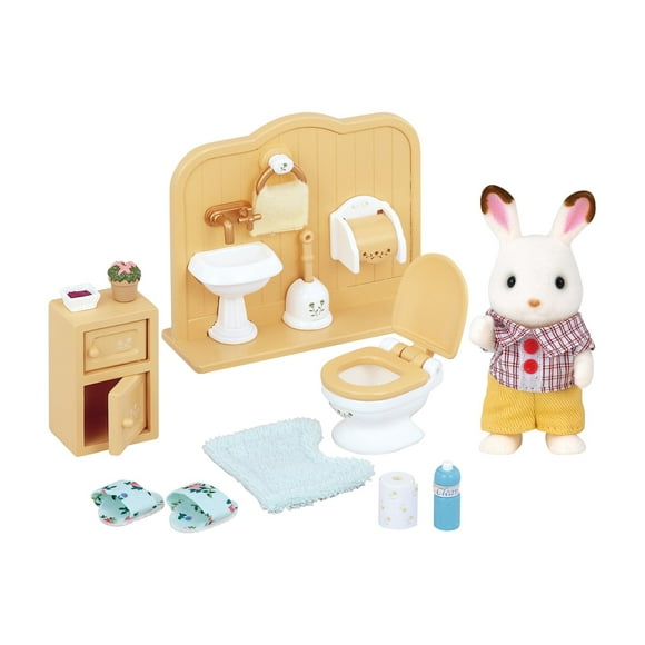 Epoch Sylvanian Families Sylvanian Family Doll DF-09 Boy of chocolate rabbit Furniture Sets