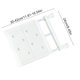 thumbnail image 3 of Estantería de almacenamiento ampliable para armarios | Estantería organizadora metálica ajustable | Divisor retráctil en capas para armarios, armarios, armarios para zapatos | Plástico blanco, 3 of 6