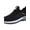 Black, variant on Orthopedic Shoes for Women 2033,Women's Soft Sole Mesh Comfort Wedge Sneakers Breathable Slip On Arch Support Non-Slip