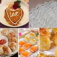 thumbnail image 5 of Visland 10.5 Inch Round White Paper Lace Doilies for Wedding Table Decorations 100pcs, 5 of 8
