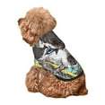 thumbnail image 5 of Xecao Husky With Dreamcatcher Pattern Sweatshirts Winter Pet Dog Hoodie Puppy Coat Dog Sweaters Dog Clothes with Hat Dog Clothes Costume Outfit,Small Pets Wear-X-Large, 5 of 7