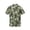 Dark Green, variant on Funny Golf Shirts for Men Casual Short Sleeve Print Polo Shirt Mint Green XL