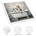 thumbnail image 3 of WERPE Cute Cat Cloth Napkin Reusable for Farmhouse Party Dining Table Decor 2 PCS, 3 of 7
