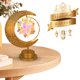 thumbnail image 2 of Lámpara Escritorio Ramadán Halfo Moon Night Light Ornament Mubarak Eid Metal Battery For Home Dormo Roja, 2 of 9