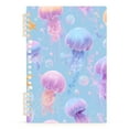 thumbnail image 3 of joogoo Spiral Journal Notebook Jellyfish and Starfish College Ruled Notebooks 8.3" x 5.7" 2 PCs, 3 of 8