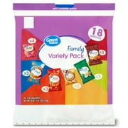 Great Value Family Variety Pack 18 Count, 1 oz