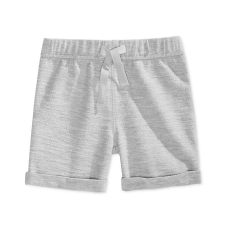 - First Impressions Baby Boys Heather Sweat Shorts (12-18 Months, Light Gray)