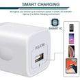 thumbnail image 4 of Charger Blocks,AILKIN USB Wall  Charger 10PCS USB Charger Adapter USB  Charger Block Phone Charger Plug Charging Block Cube Box Brick ,Multicolor, 4 of 9