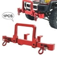 thumbnail image 6 of colcolo RC Car Front Bumper Assembly RC Model Vehicle Parts for MN82 LC79 1/12 Scale Red, 6 of 8