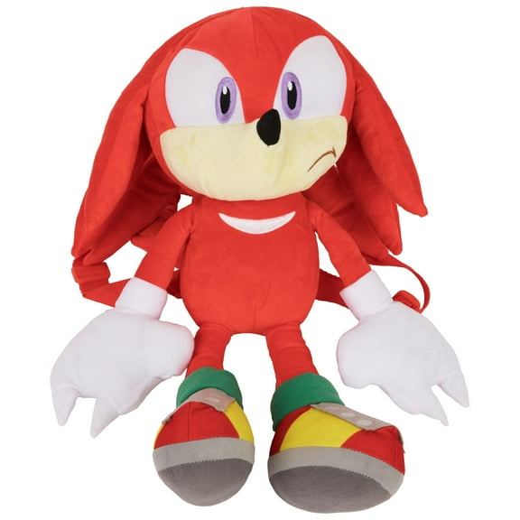 Sonic the Hedgehog Knuckles 18 Plush Backpack