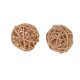 thumbnail image 3 of 15 bolas de mimbre natural de 3 cm para gatos y mascotas. Beige, 3 of 9
