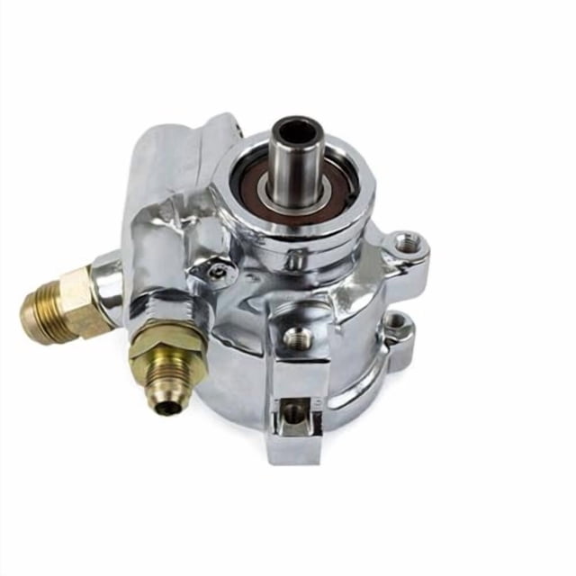 Top Street Performance JM2010C Chrome Power Steering Pump