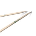 thumbnail image 1 of Baquetas ProMark Classic Forward 747 Raw Hickory con punta de nailon, 1 of 5