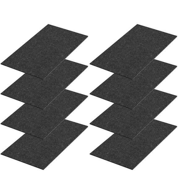 8 Pcs 24-Cell Replacement Capillary Mats - 13x8" Self Watering Seed Starting Mat for Indoor Greenhouse Plant Trays