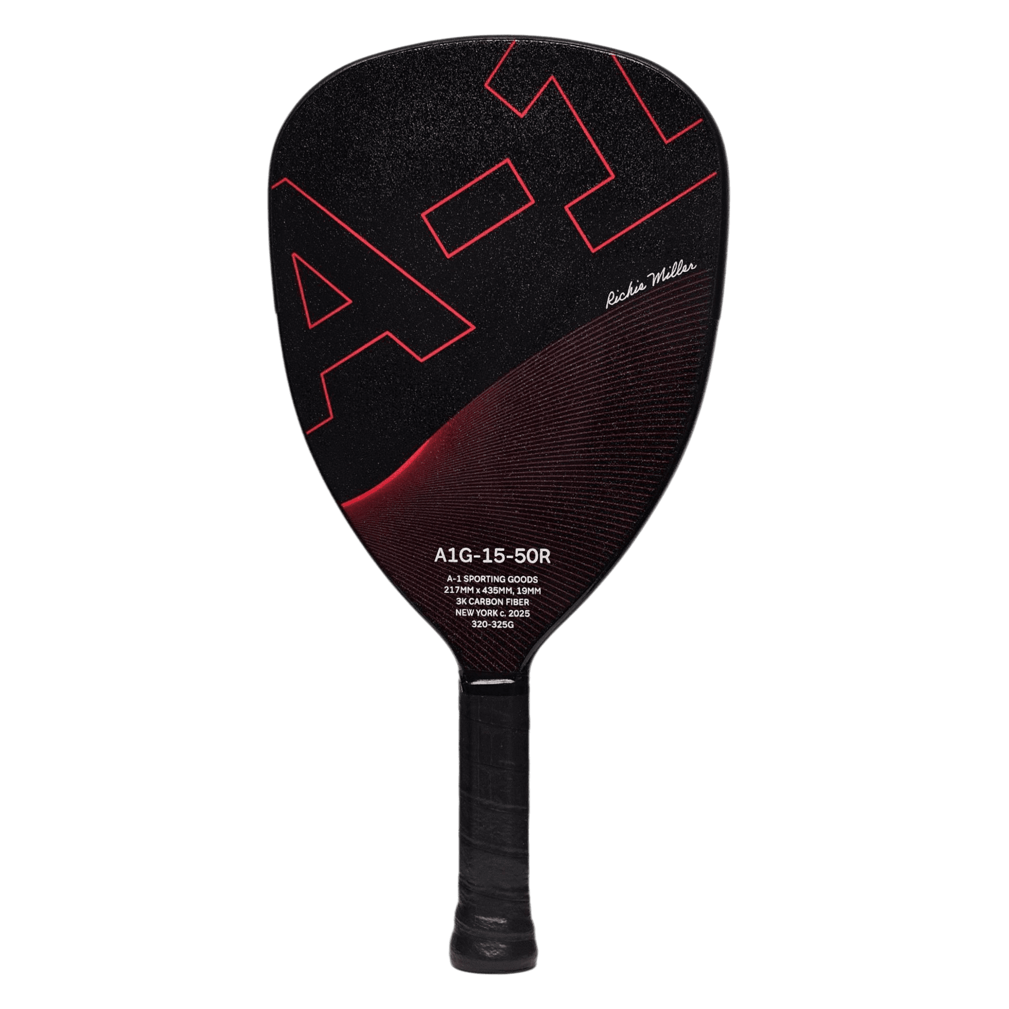 TPC Ballista Paddleball Paddle – 3K Carbon, Premium EVA, 275g, For One Wall, Three Wall & Four Wall Play