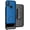 Blue, variant on Nakedcellphone Combo Compatible with Verizon Kyocera DuraSport 5G UW (C6930) Case, Slim Kickstand Phone Cover with [Rotating/Ratchet] Belt Clip Holster Combination