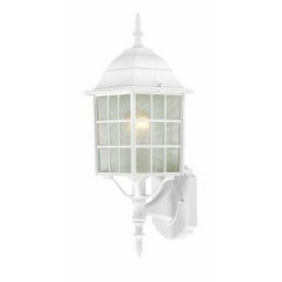 Nuvo Lighting Nuvo 'Adams' 1-light White 18-inch Wall Sconce