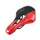 thumbnail image 1 of Worallymy Asiento de sillín de bicicleta de carretera Diseño hueco Asiento de cojín de cuero de PU transpirable Accesorio de ciclismo de carretera negro rojo Worallymy JD735810095, 1 of 7