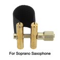thumbnail image 1 of GLFILL Embout de Saxophone Clip de Fixation pour Alto/Tenor/Soprano Saxophone Soprano, 1 of 9