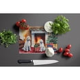 thumbnail image 4 of Komondor Cozy Christmas Glass Cutting Board Large 12 in x 15 in, 4 of 5