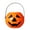 Type B, variant on Happydeer Halloween Candy Bucket Trick or Treating Pumpkin Bucket Storage Basket Portable Halloween Candy Bowl Child Snack Holder for Party Favors (Type A)
