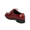 thumbnail image 3 of New Women Refresh Pebble Polished Leatherette Classic Lace Up Oxford Size, 3 of 5