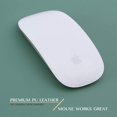 thumbnail image 3 of Table Pad, Desk Pad, 70 * 35cm Pu Leather Table Pad, Laptop Table Pad, Double-Sided (Green / Gray), 3 of 4