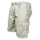 thumbnail image 4 of Pantalones cortos deportivos para hombre, pantalones holgados informales, pantalones cortos de verano para trabajo, beige, blanco, 3XL Methold AP002304-06, 4 of 6