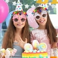 thumbnail image 4 of Gafas De Pastel De Cumpleaños De Crema Dulce Gafas De Sol Para Fiesta De Feliz Cumpleaños, 4 of 5