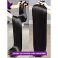 thumbnail image 1 of Typpkmm Extensiones De Cabello Humano BrasileñO Liso En Paquetes De 32 Pulgadas, 1 of 6