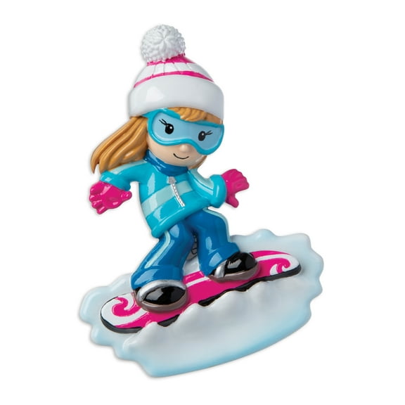 Snowboarder Girl Ornament