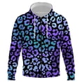 thumbnail image 1 of Sudadera con capucha y cremallera con estampado de leopardo de gran tamaño y personalidad para niño y niña, sudadera con estampado 3D Harajuku, ropa de otoño e invierno para hombre, 1 of 6