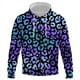 thumbnail image 1 of Sudadera con capucha y cremallera con estampado 3D de leopardo abstracto para hombre y mujer, estilo hip hop, para ocio, 1 of 6