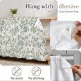 thumbnail image 5 of Farmhouse Flower Cabinet Curtains 27.6"W x 35.4"L, Botanical Vintage Fruit Green Leaf Under Sink Skirt for Bathroom Vanity Kitchen Self Adhesive, Dust-Proof Privacy Curtain for Closet Shelves Laundry, 5 of 9