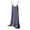 Dark Gray, variant on ZKCCNUK Plus Size Nightgowns for Women Casual and Fashionable Solid Color Large Round Neck Sleepwear Dress L-2XL