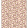 thumbnail image 3 of Ambesonne Ethnic Duvet Cover Set, Paisley Inspired Composition, 2-Calking, Coral Pastel Brown, 3 of 7