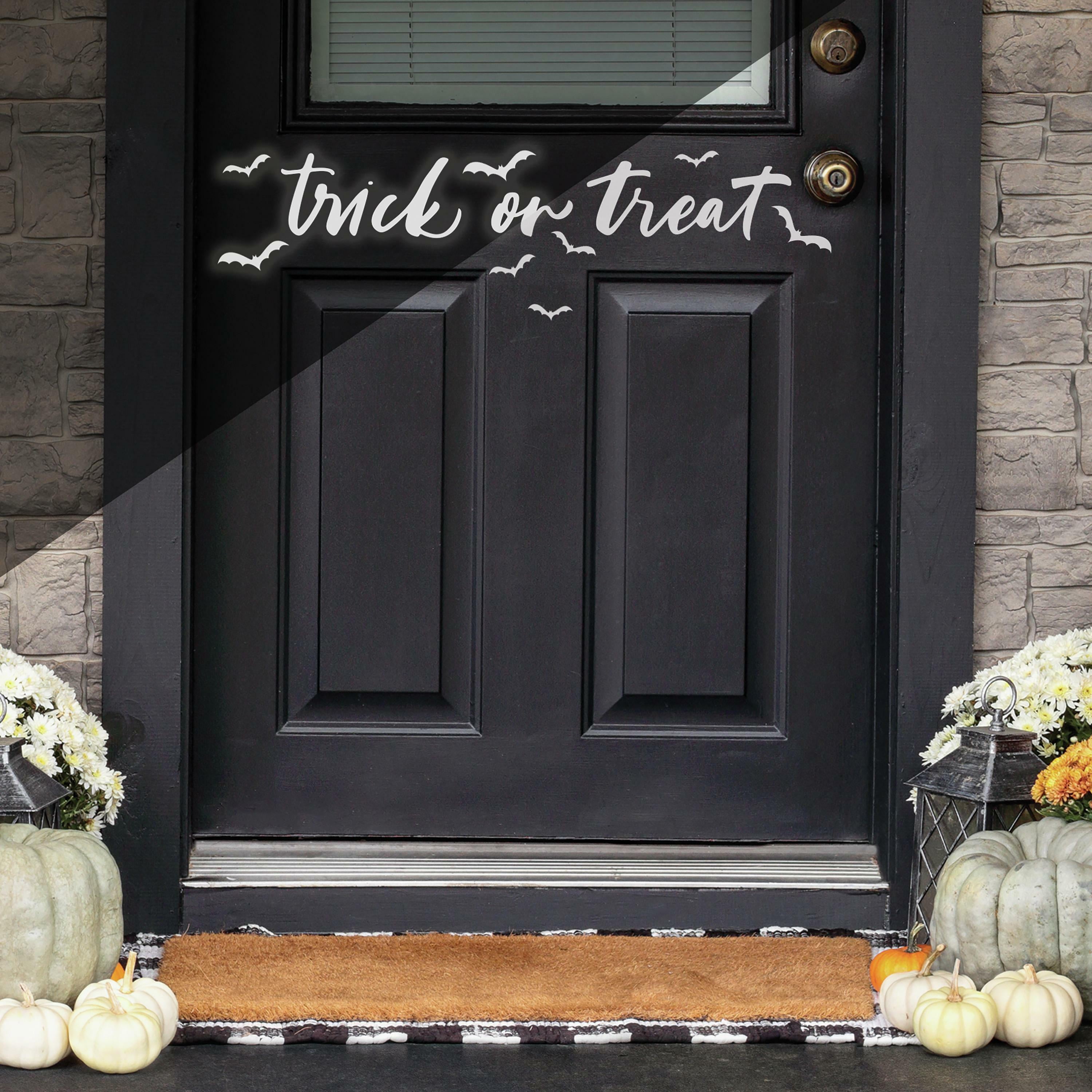 Halloween Black Bats Peel and Stick Wall Decals