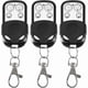 thumbnail image 1 of Set of 3 universal remote controls for automatic gates frequency 433.92 MHz Fixed Code, 4 Buttons to control up to 4 Doors, 1 of 4