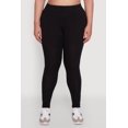 thumbnail image 4 of Womens Plus Size Ambiance Basic Leggings, 4 of 5
