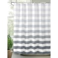thumbnail image 2 of Shower Curtain Gray Ombre Gradual Color Bathroom Curtains with Hooks, Waterproof Fabric Gradient Stripes Bath Shower Curtains Set for Bathroom Bathtubs Decor 72x72 Inch, 2 of 8